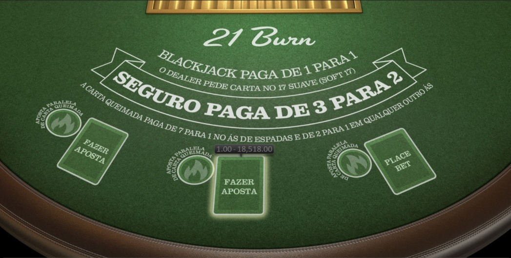 21 Burn Blackjack