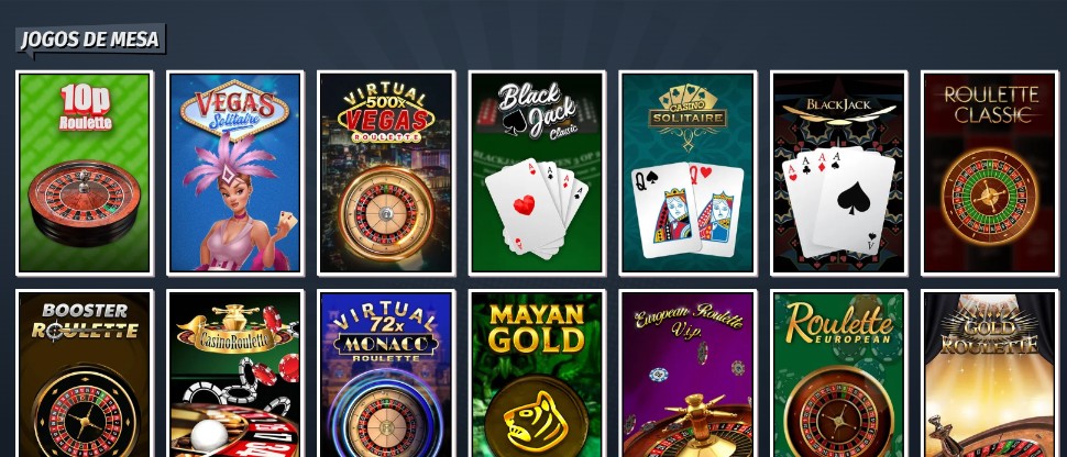Jogos de Mesa no casino Allyspin