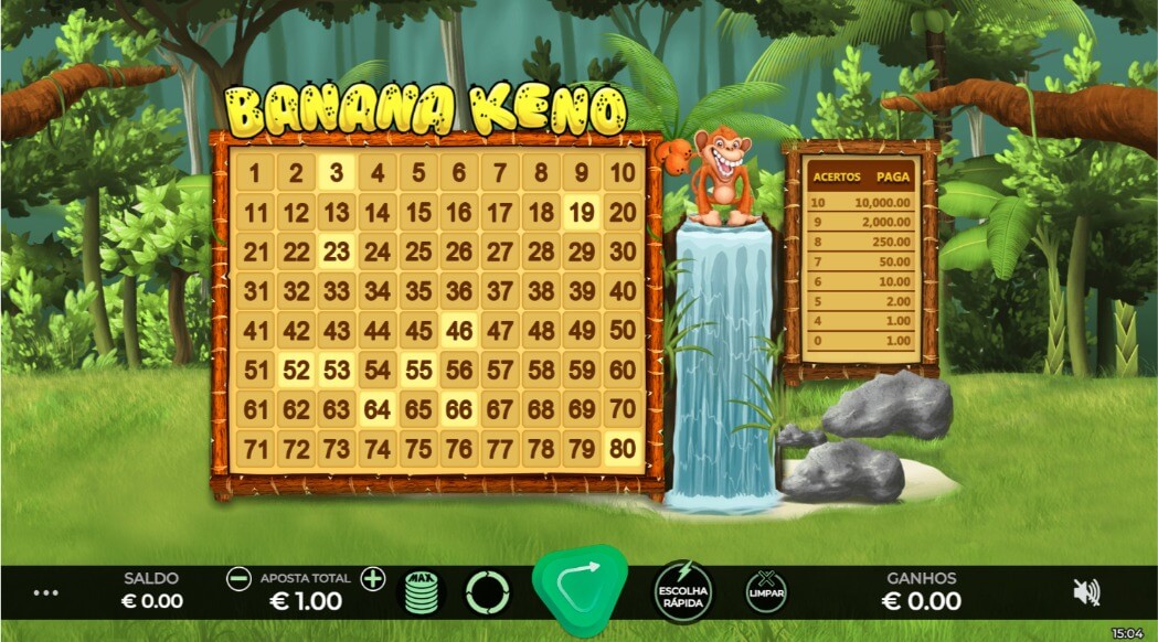 Jogo de casino: Banana Keno