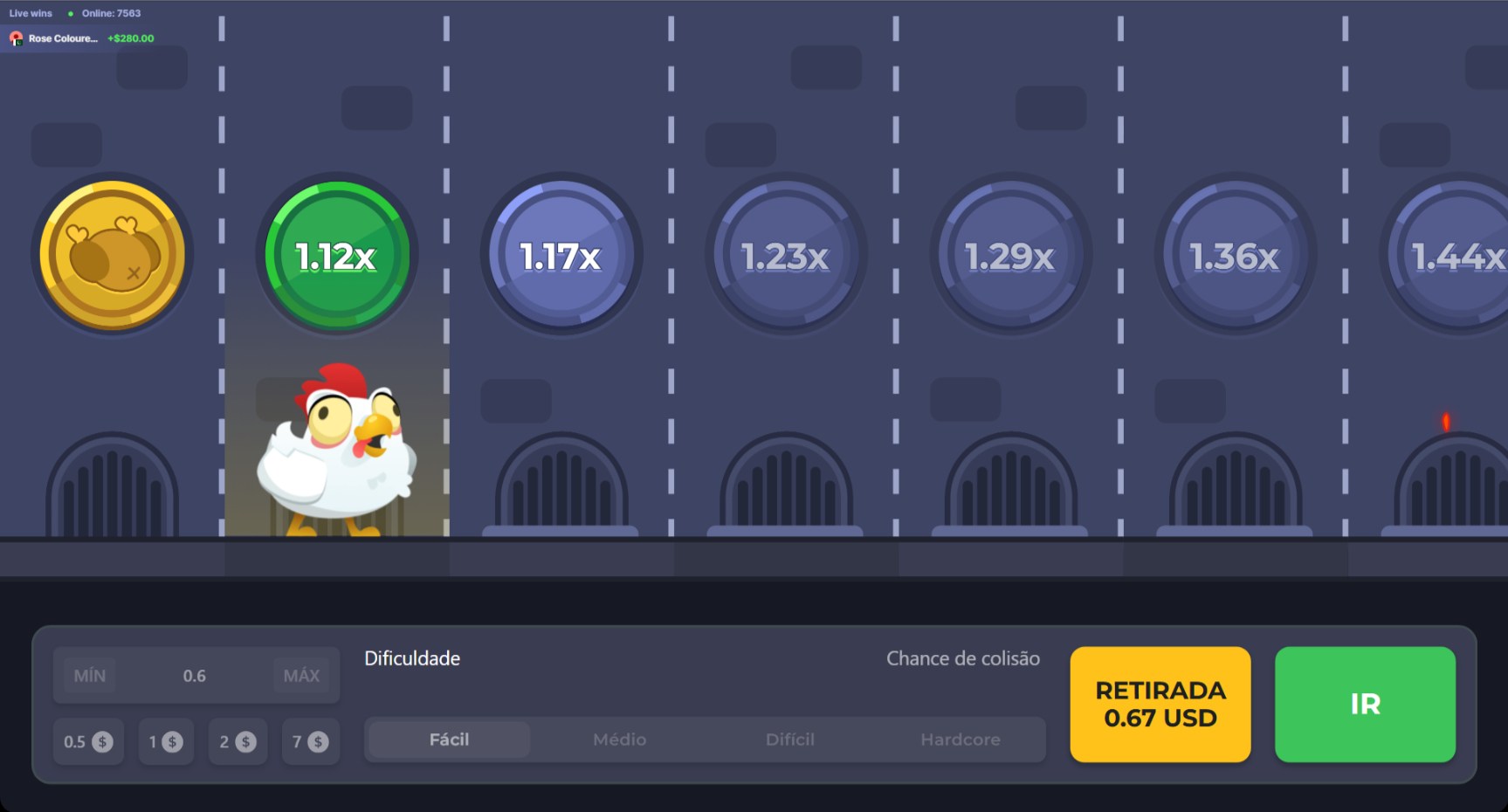 Chicken Road no Monro Casino