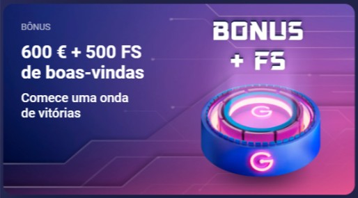 Legzo Bónus de Casino:  600€ + 500 FS