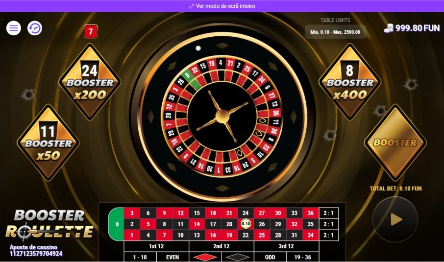 Jogar Roleta online no Tornadobet casino