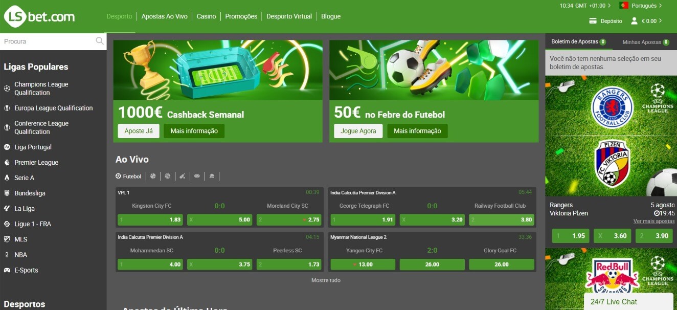 LSBet apostas desportivas