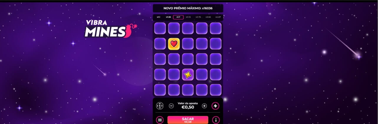 Jogo Crash: Vibra Mines